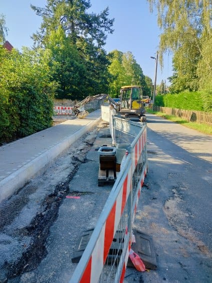 Drezno – prace brukarskie